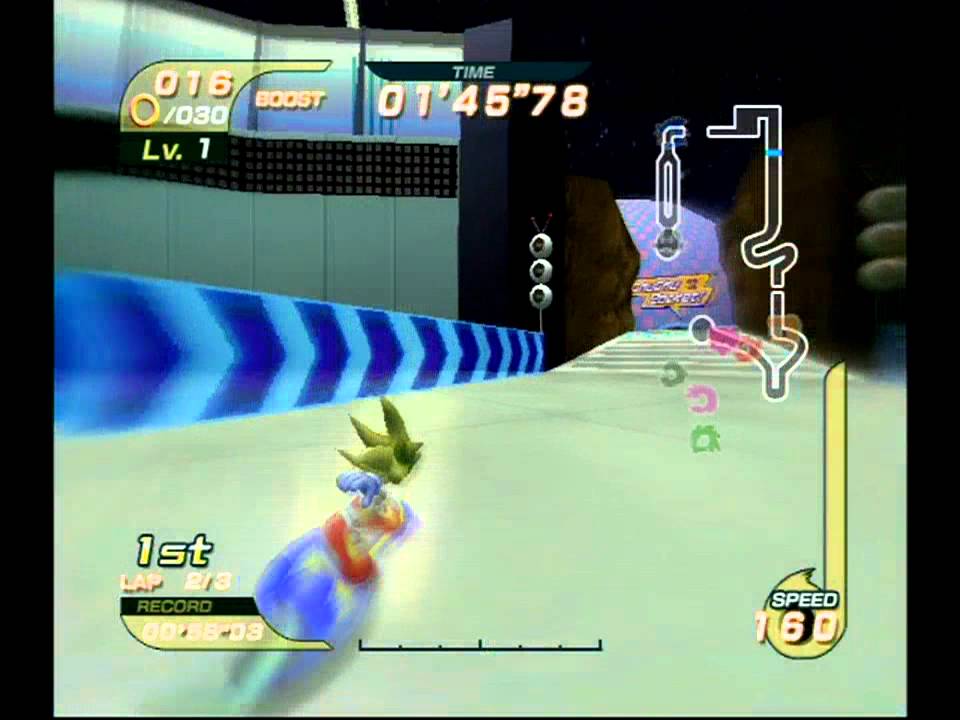 Super Sonic Riders (GC) Sega Illusion