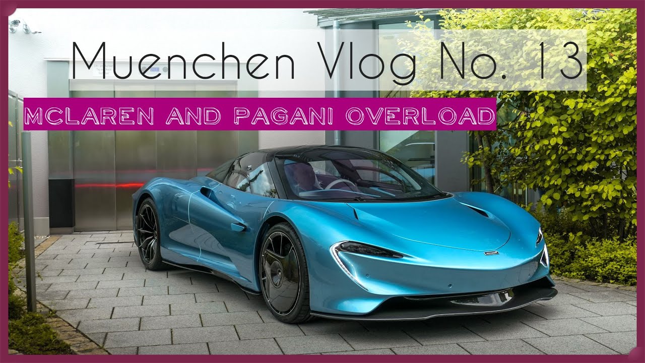 München Vlog (Episode 13) | McLaren Speedtail, Senna LM, 600 LT LM, Elva | 300 SL fahren!