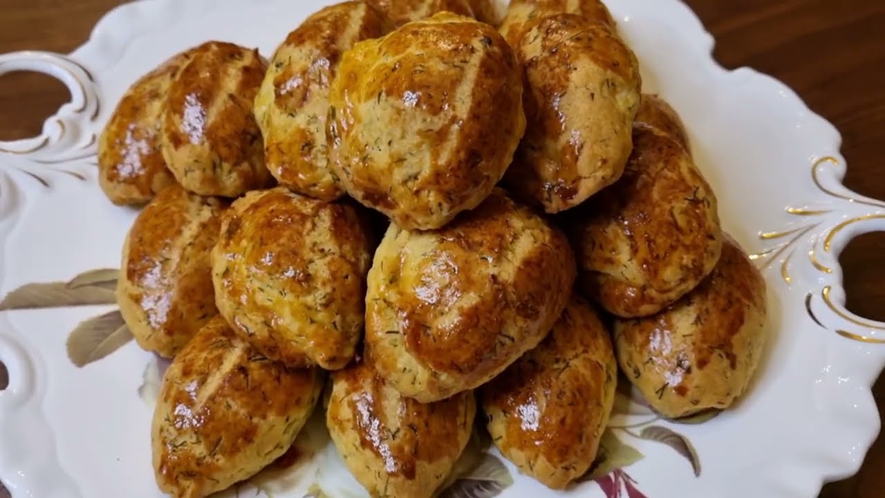 Pastanelerin Meşhur Poğaçası Venedik Poğaçası Dere Otlu Havuçlu Poğaça