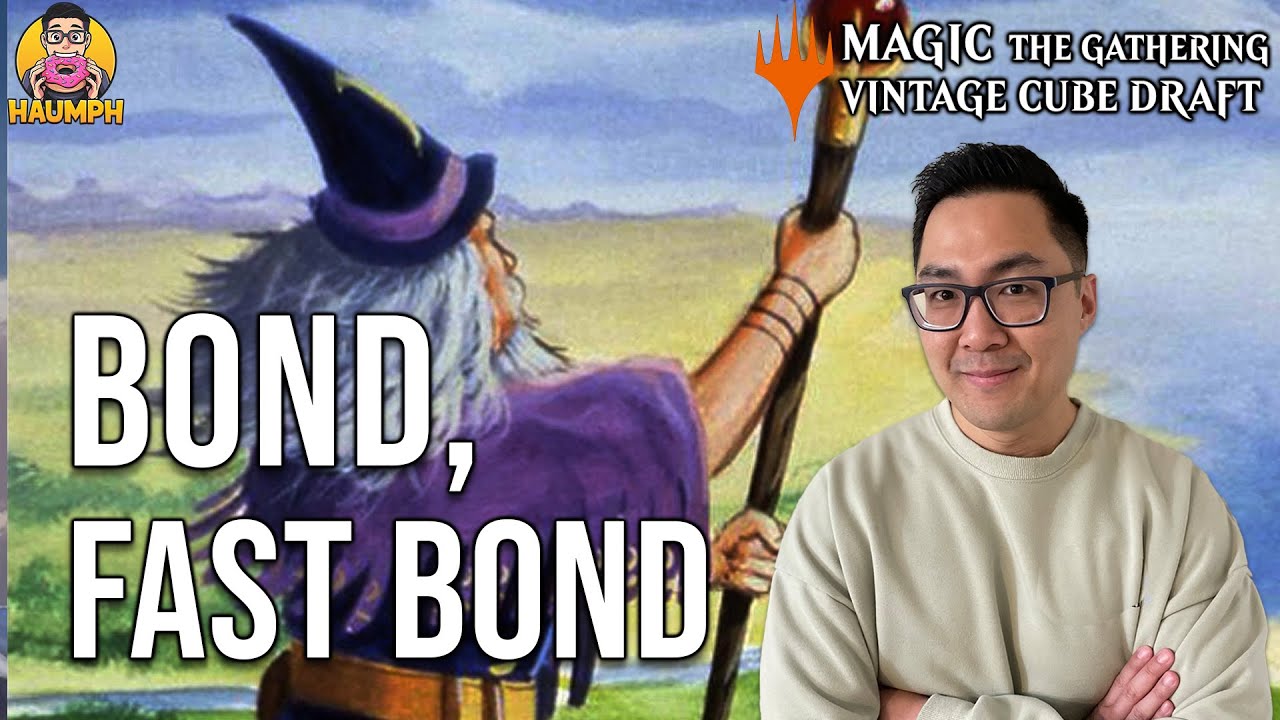 Intermittent Fastbonding With Black Lotus And Timetwister | Vintage Cube Draft | MTGO