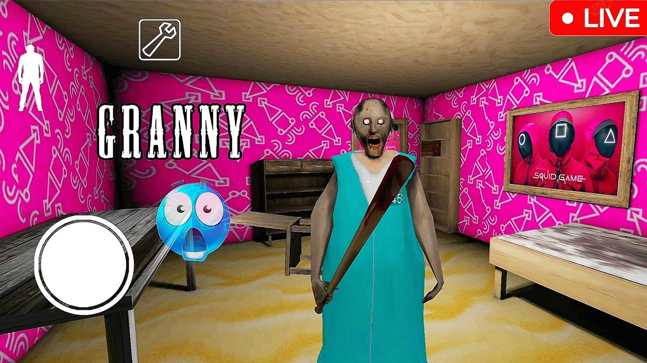 Granny  live stream //  Christmas special horror live escape // full gameplay 🔥