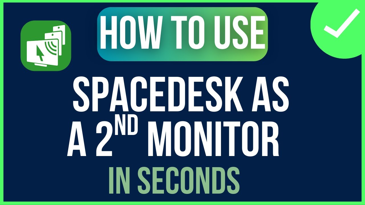 Как использовать Spacedesk в качестве ВТОРОГО МОНИТОРА &mdash; пошаговое руководство