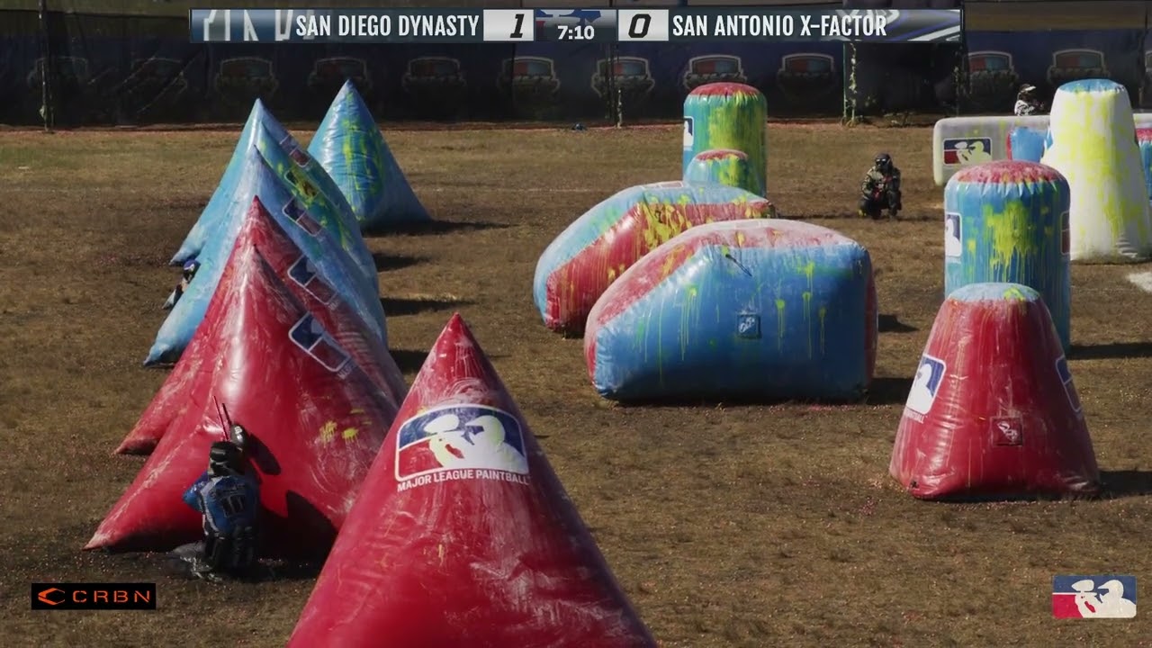 San Antonio X-Factor против San Diego Dynasty и Chicago Aftershock против Houston Heat #пейнтбол