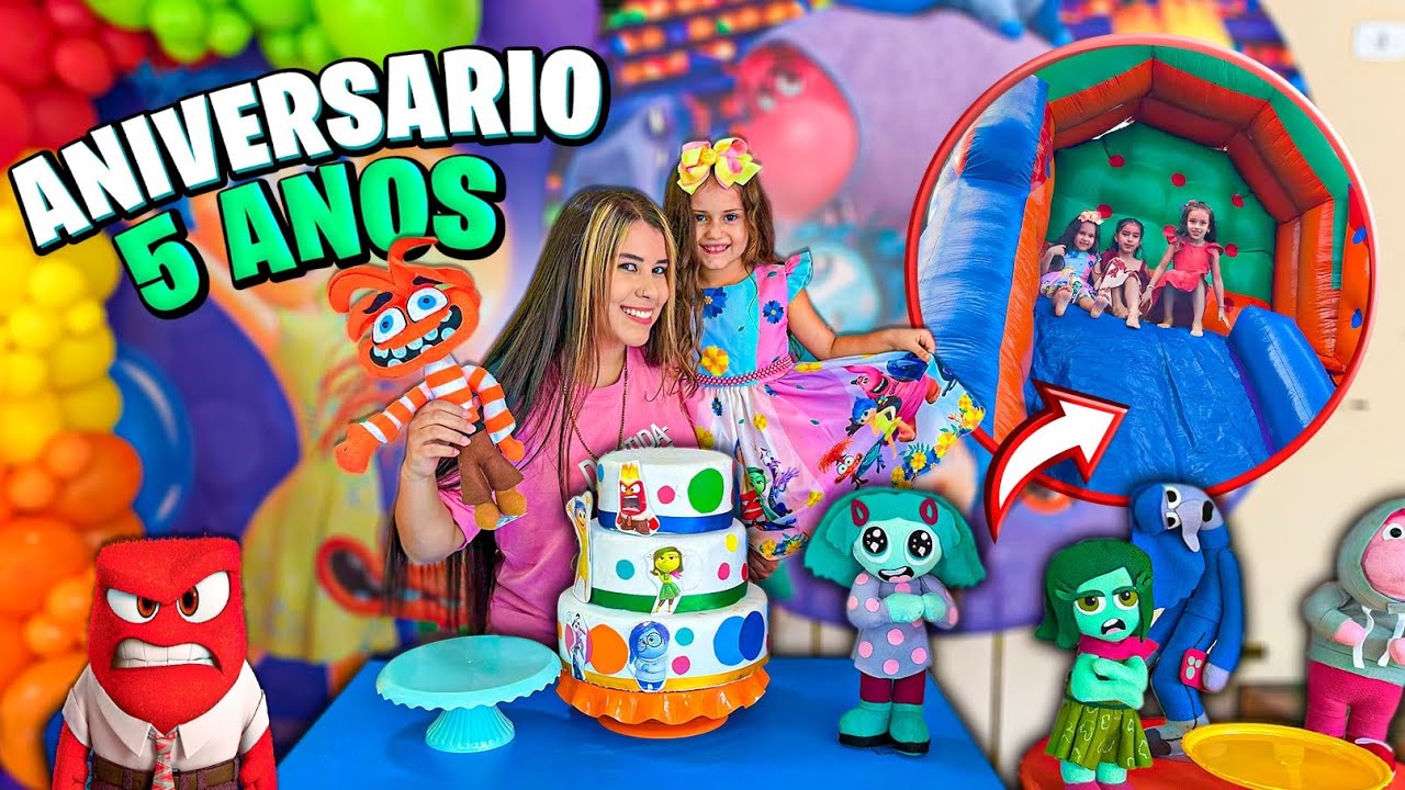 DEI UMA FESTA SURPRESA PARA MINHA IRMÃZINHA DE 5 ANOS!! *emocionante