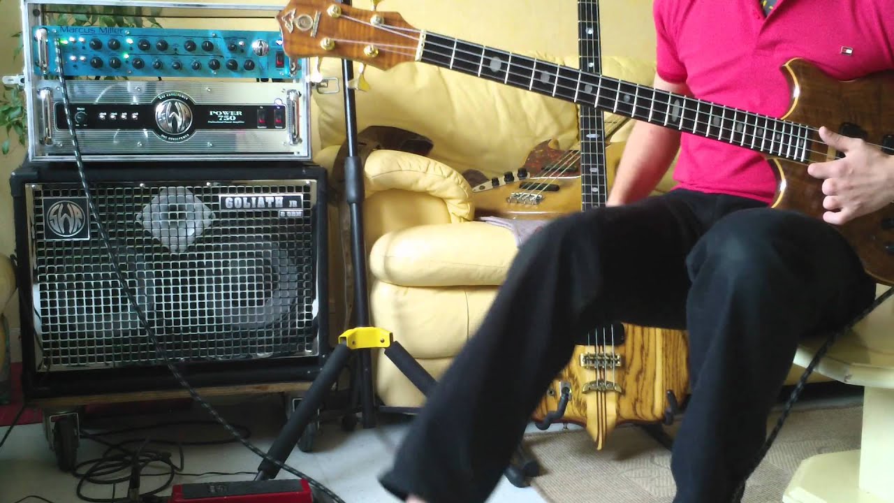 Test:SWR Marcus Miller preamp with Alembic bass