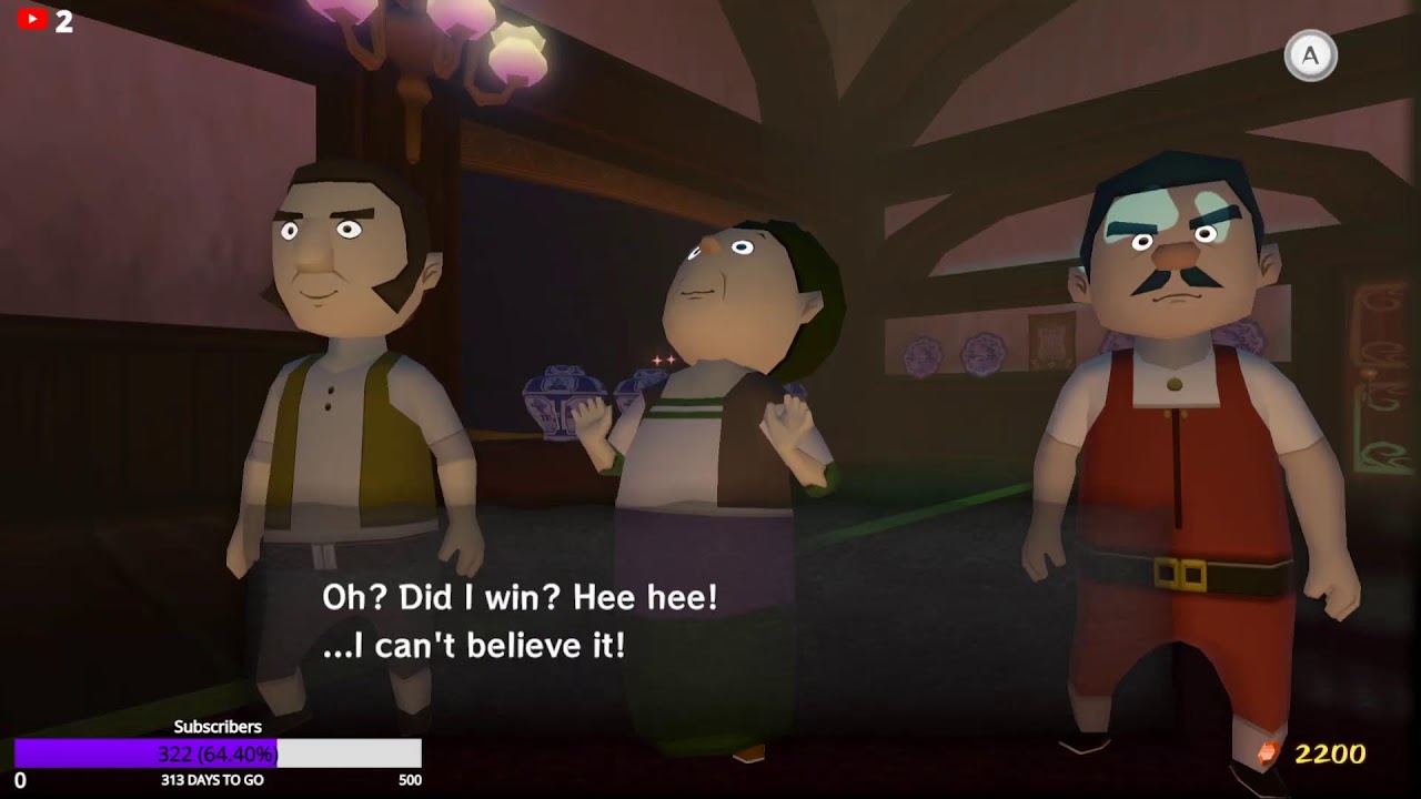 playing wind waker part 9