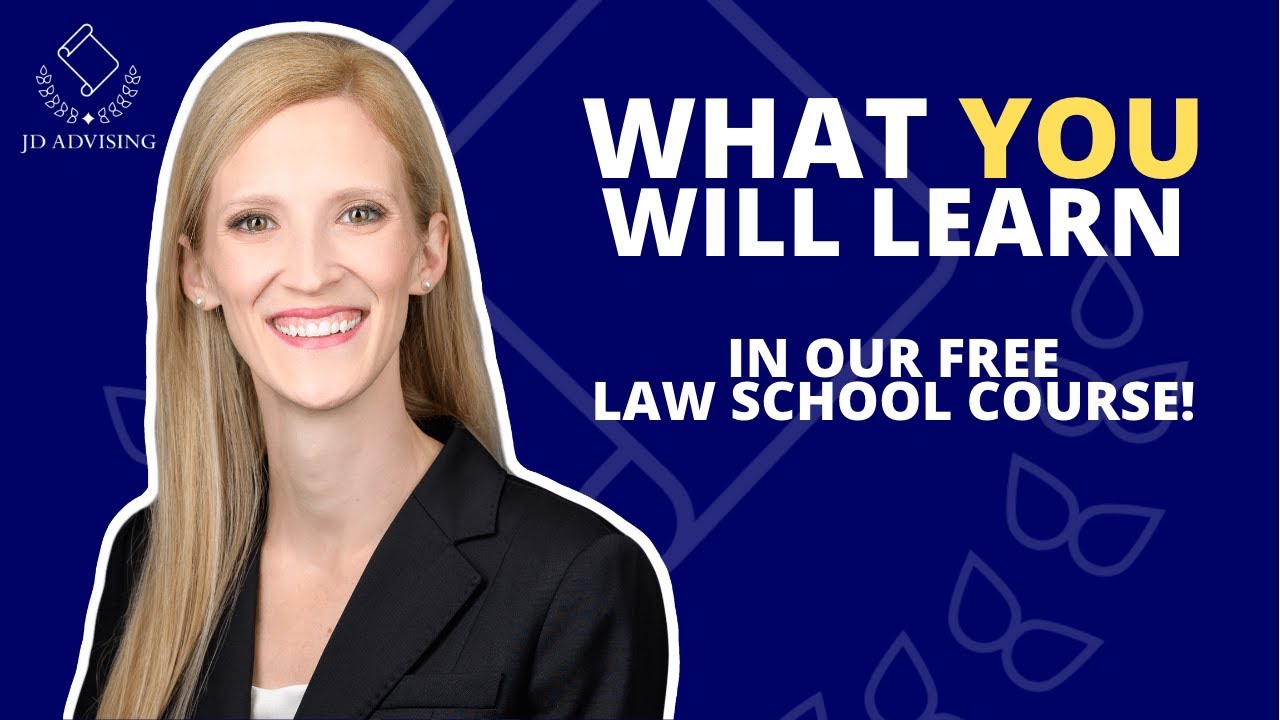 What You Will Learn in Our FREE Law School Prep Course!