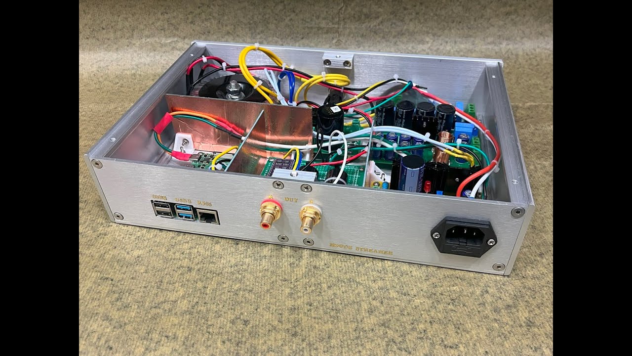 MoOde Streamer on Raspberry Pi with FET Output (Out Here on My Own)