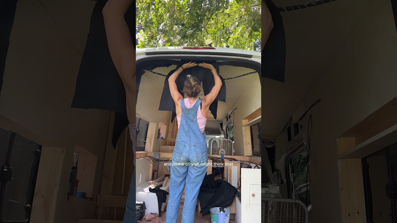 Day 79 of the van build 🚐 #vanlifebuild #vanconversion #diy #vanbuild