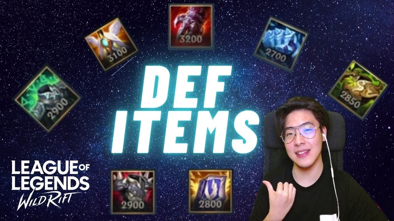 PENJELASAN ITEM DEF LENGKAP TERBARU - LEAGUE OF LEGENDS WILD RIFT