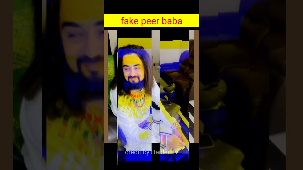 fake peer baba | credit by Haider Tv | fake baba in india | fake gods in india | farzi baba in india