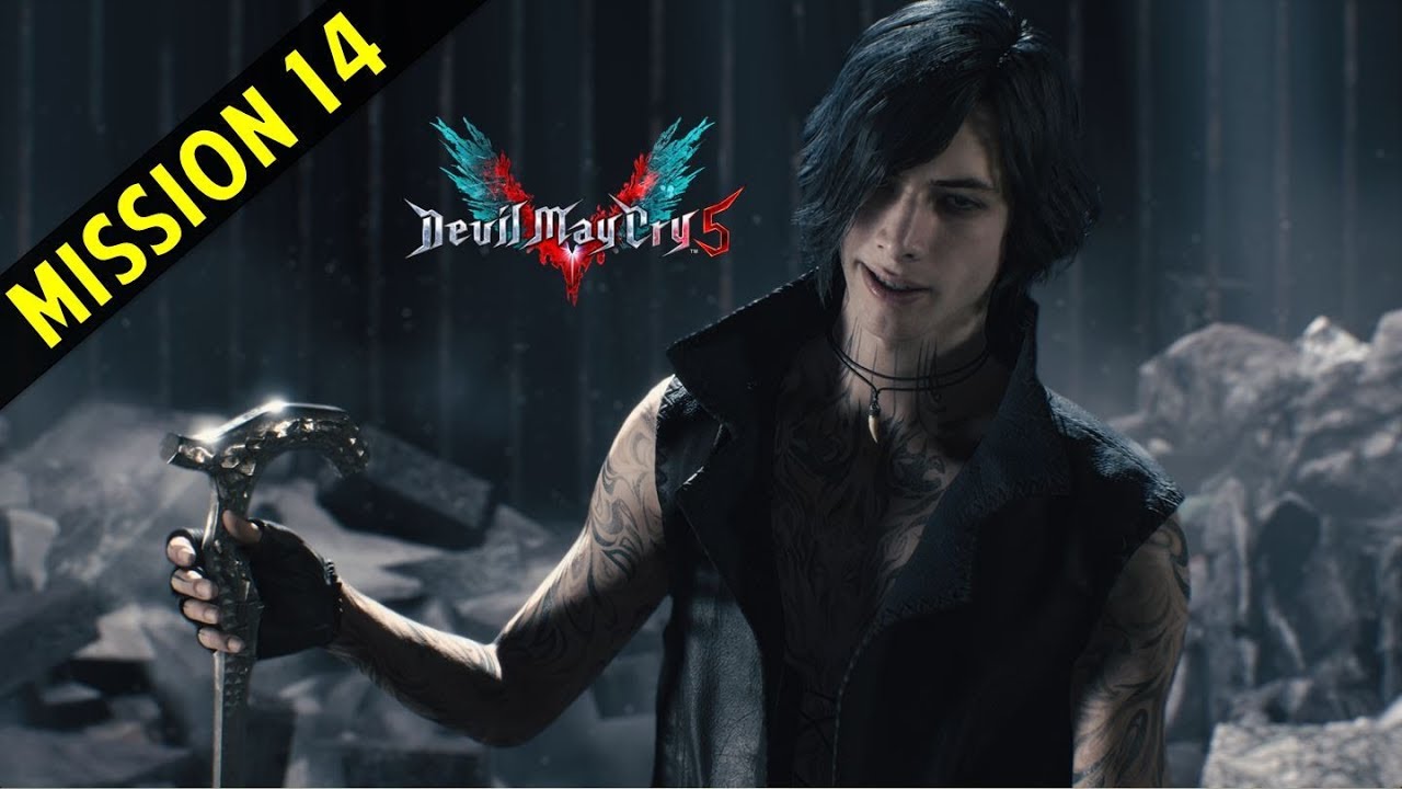 Diverging Point: V | Mission 14 Gameplay Walkthrough | Devil May Cry 5