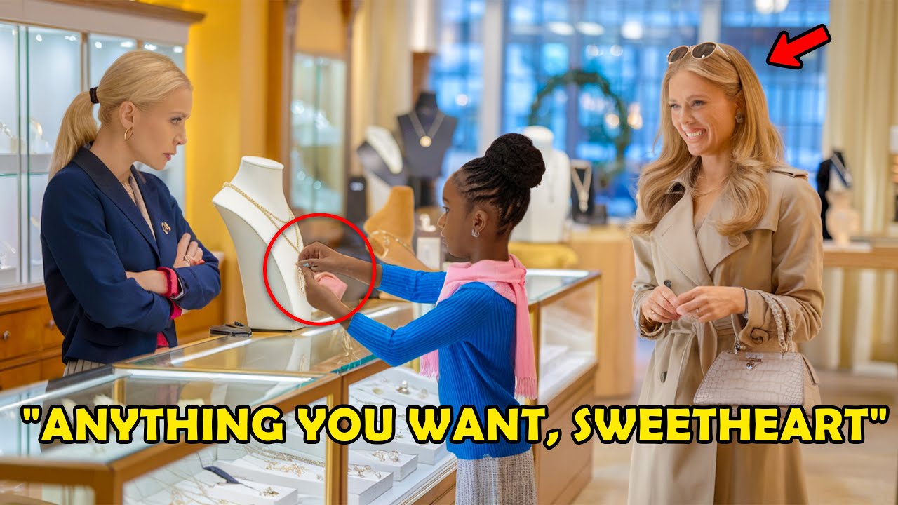 Little Black Girl Buys Gift for Mom—Then a Woman Walks In and Changes Everything!