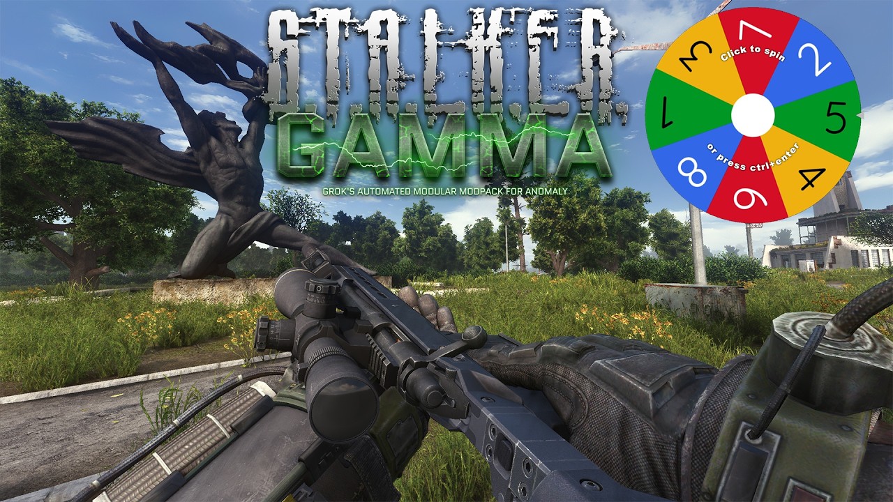 The Wheel of DOOM in S.T.A.L.K.E.R GAMMA - ROULETTE MOVIE