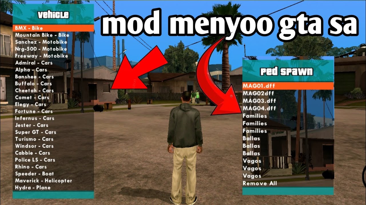 Mod cleo menyoo [gta san andreas]!!! 