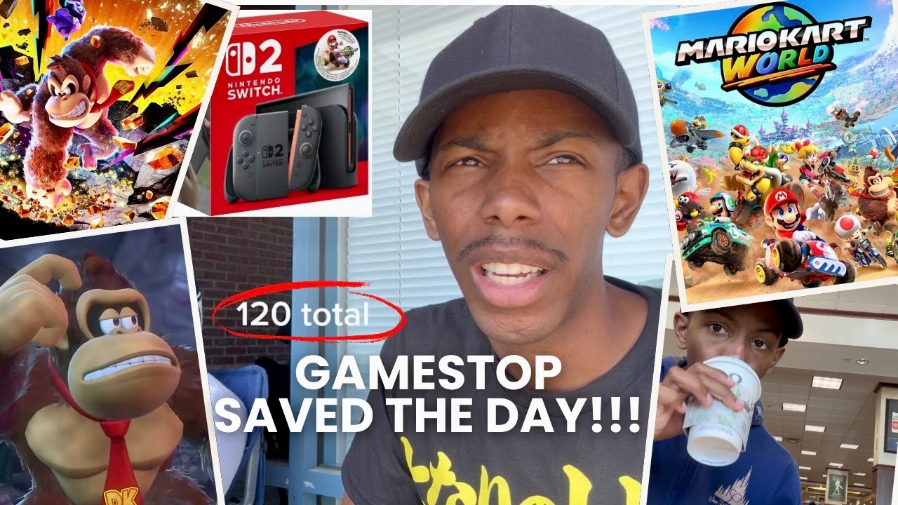 Going through CHAOS to Pre-Order a Nintendo Switch 2 at GameStop! (Vlog)