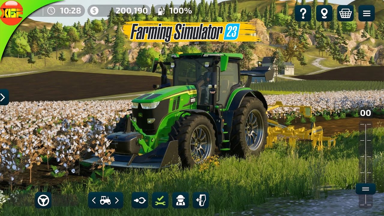 Испытание «10 миллионов» только на технике John Deere | Farming Simulator 23