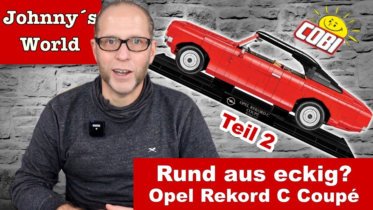 Quadratur der Rundung? Cobi Executive Edition Opel 24344 Rekord C Coupé 1900 S Teil 2