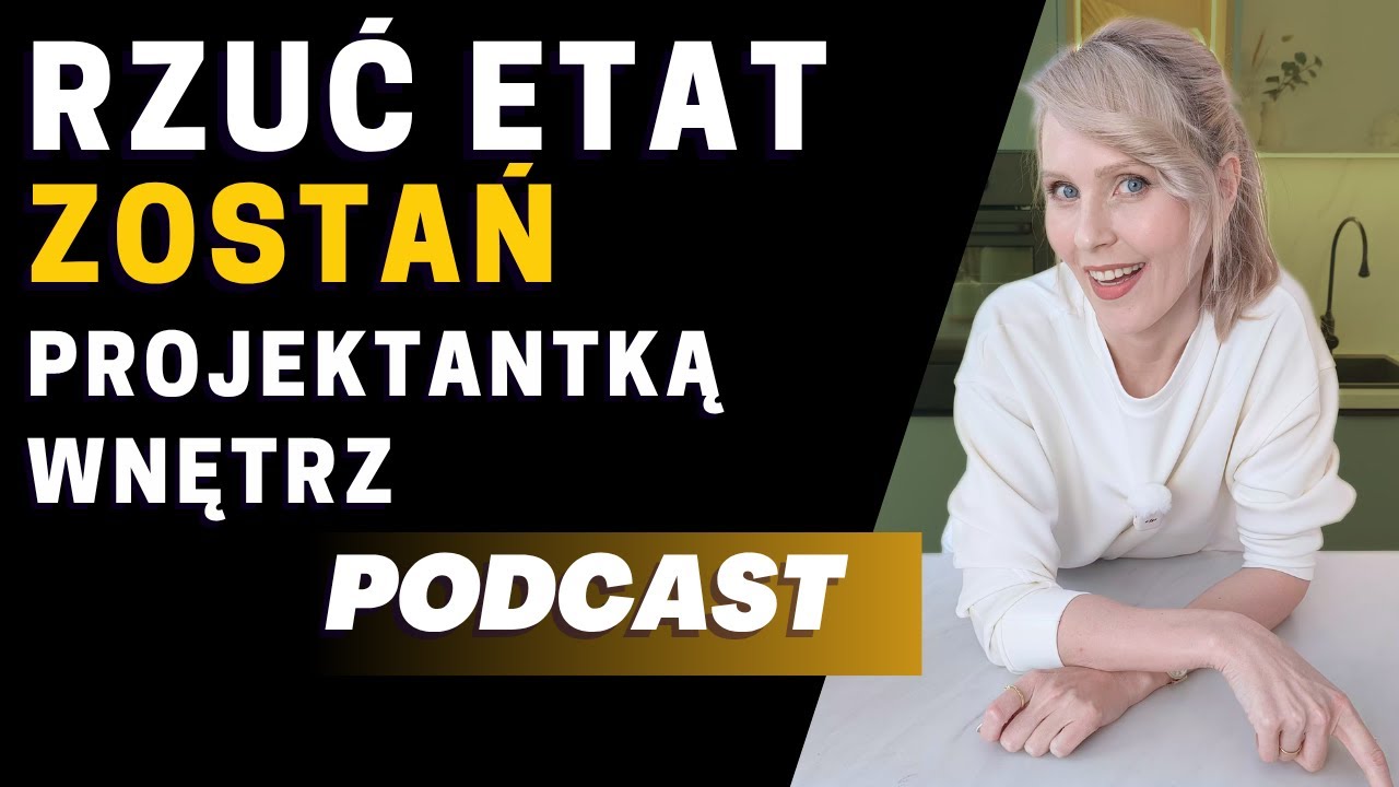 Jak rzucić etat i zostać odnoszącą sukcesy projektantką wnętrz. Kawa w T1M odc. 18