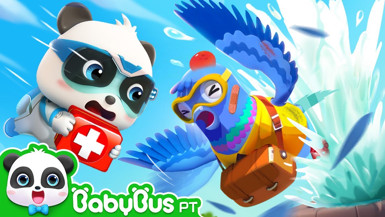 O Pombo-Correio Está Dodói | Super Equipe de Resgate | Desenho Infantil | Desenho Animado | BabyBus
