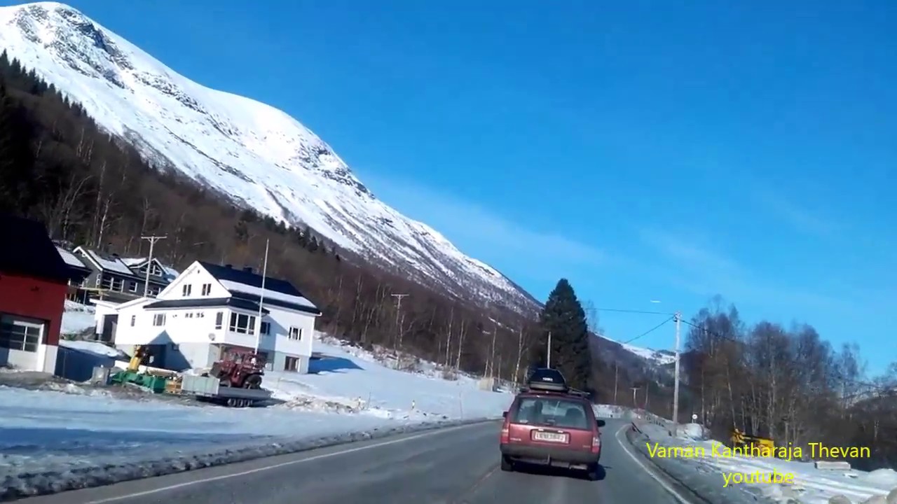 How Look From  Sykkylven To  Stranda. Road No 60 Norway 2017