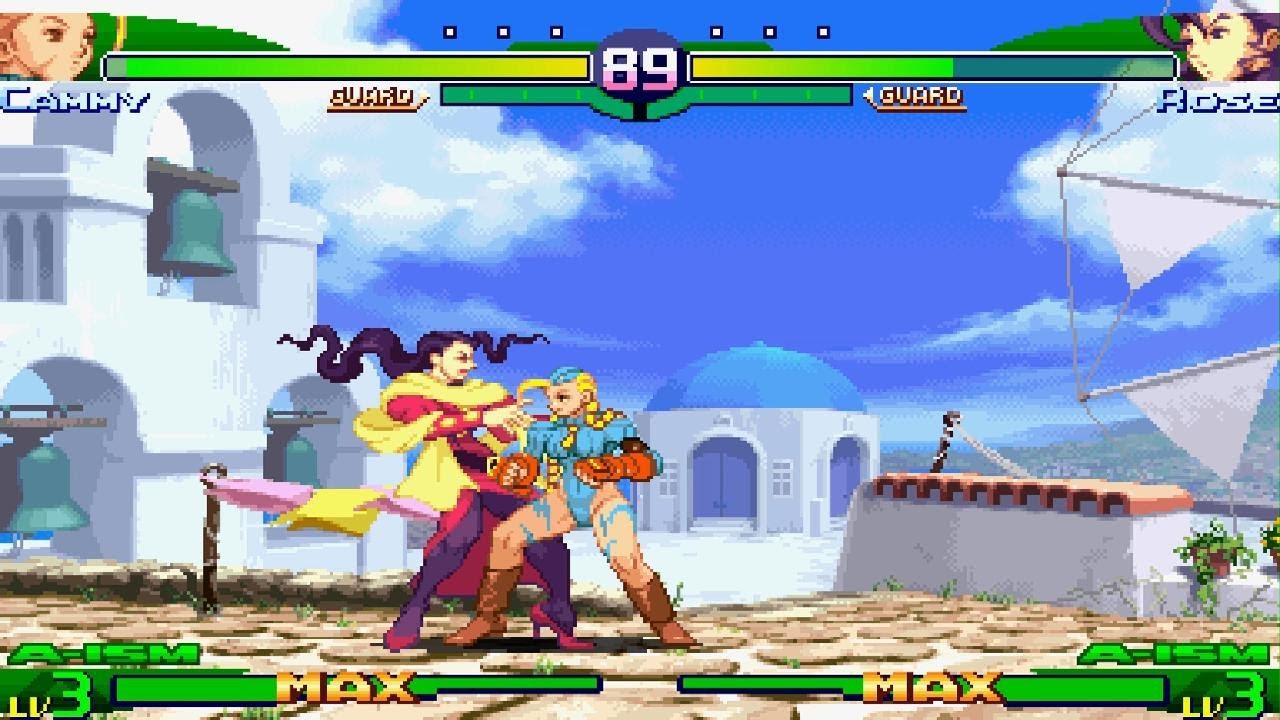 CAPCOM FIGHTING COLLECTION 2 Cammy vs Rose