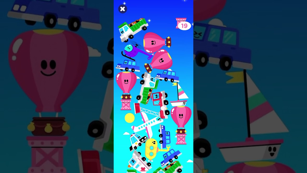 Lingo kids stacking vehicles game. #lingokids #stacking #challenge #share #subscribe #games #funny