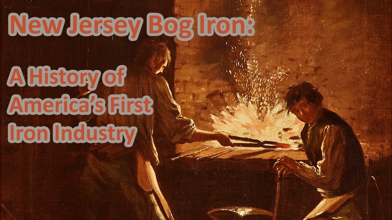 New Jersey Bog Iron: A History of America’s First Iron Industry