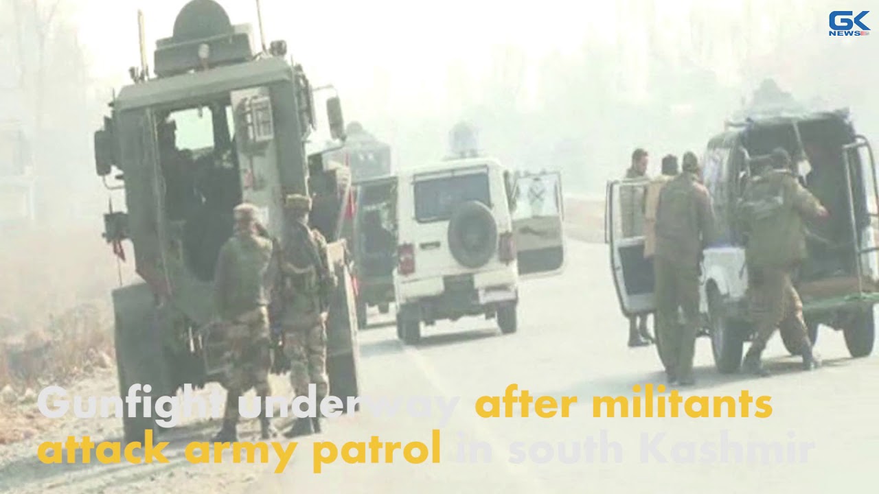 Gunfight underway after militants attack army patrol in south Kashmir