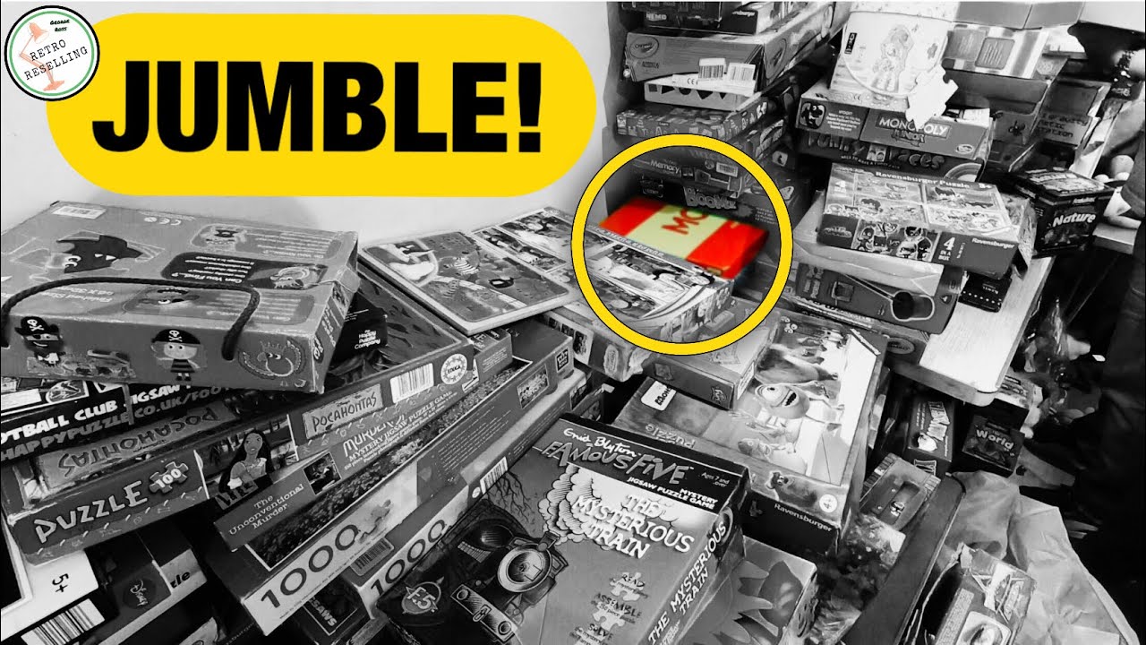 Welcome To The JUMBLE... We’ve Got Junk & Games