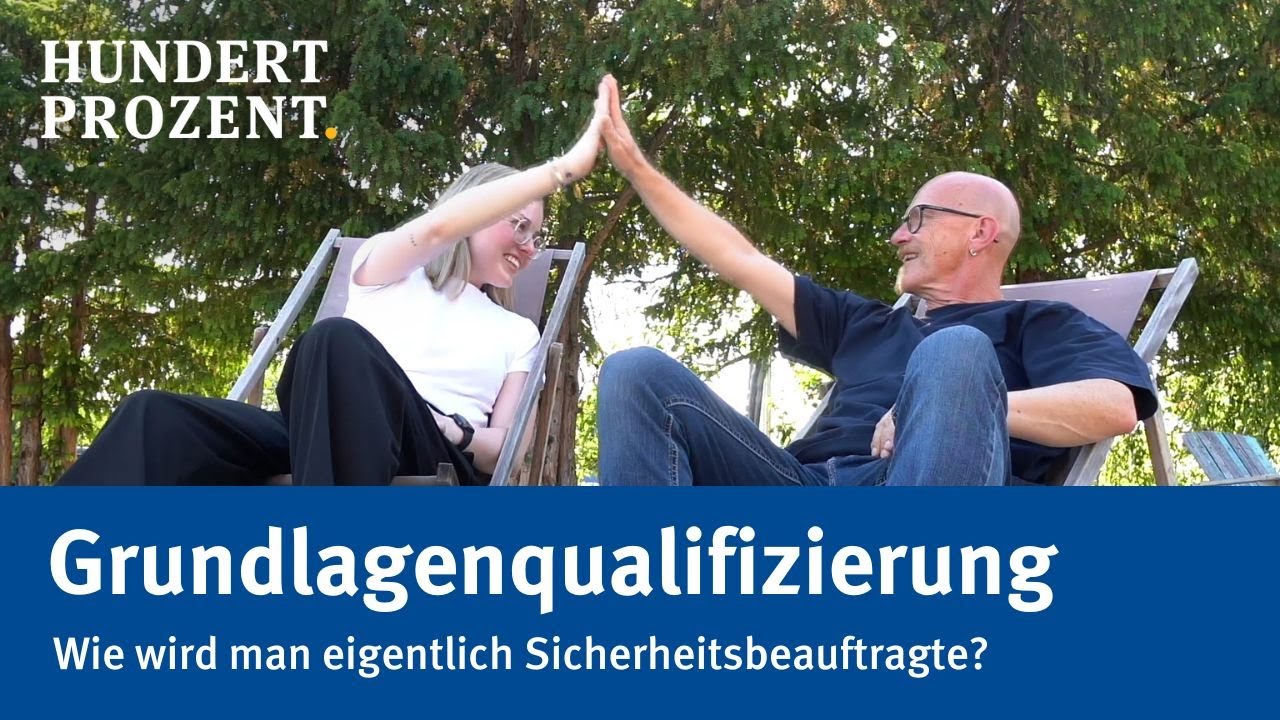 HUNDERT PROZENT vor Ort: Wie wird man Sicherheitsbeauftragte?