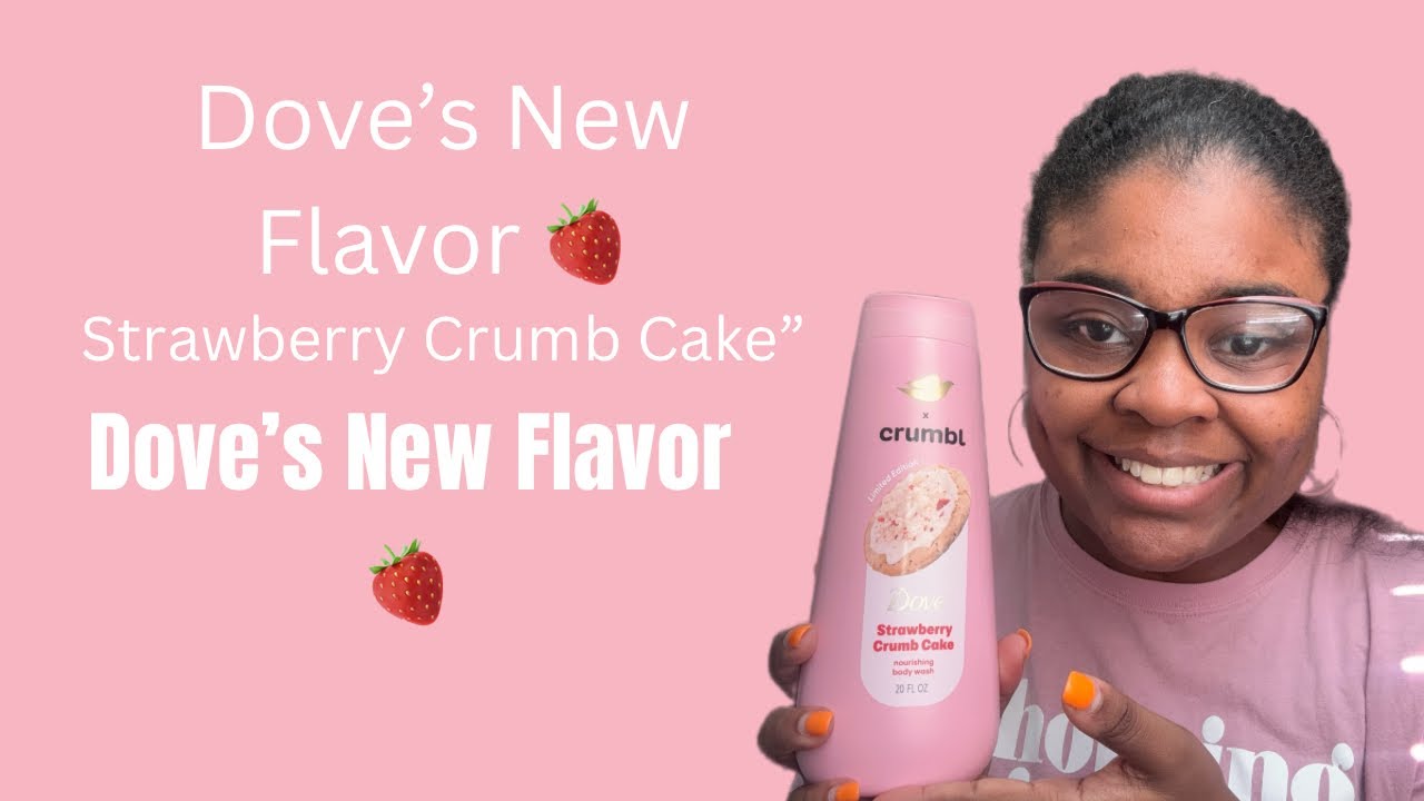 Я попробовала новый аромат клубничного кекса от Dove 🍓