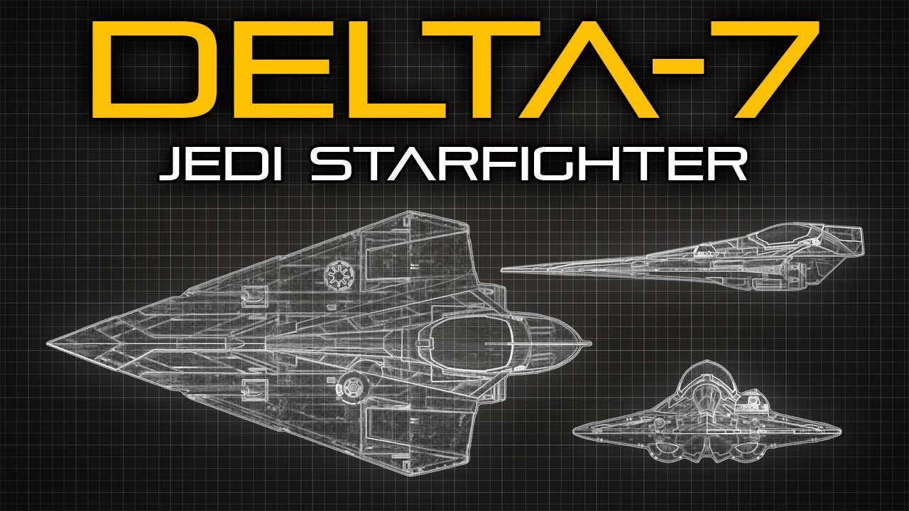 Star Wars: Delta-7 Jedi Starfighter - Ship Breakdown