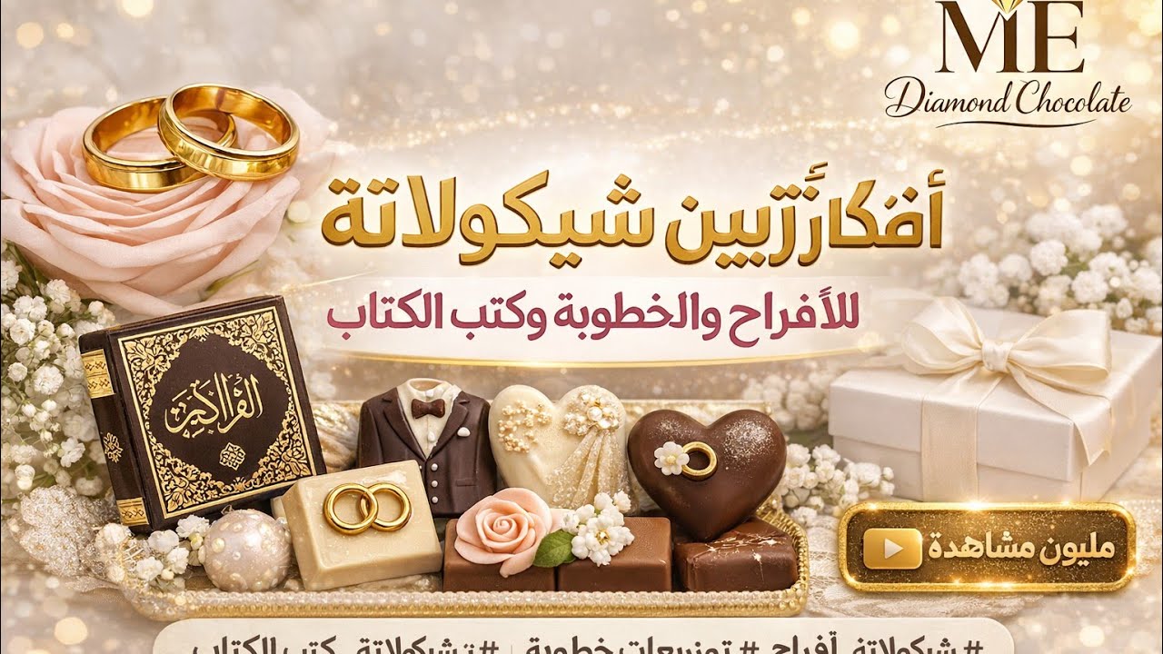 مشروع توزيعات الشوكولاتة من المنزل 💰 طرق تغليف احترافية خطوة بخطوة