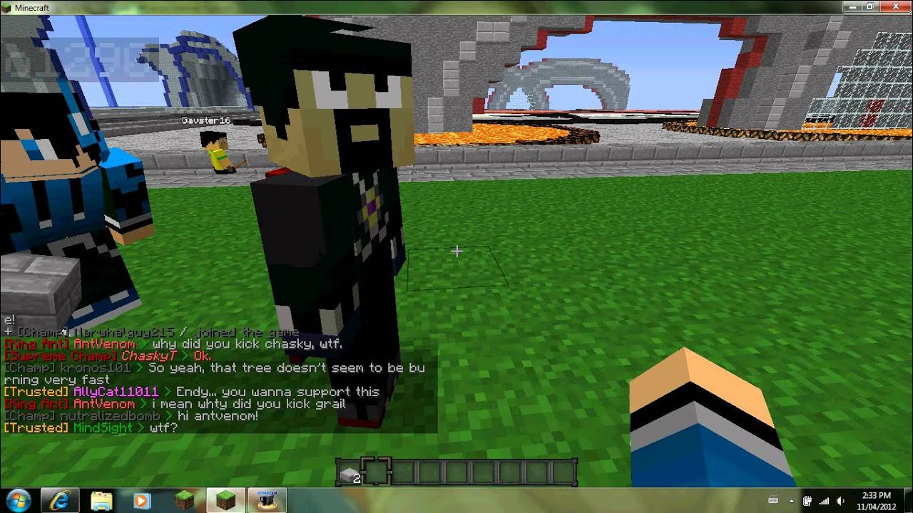 AntVenom Seen On Skitscape's Server!