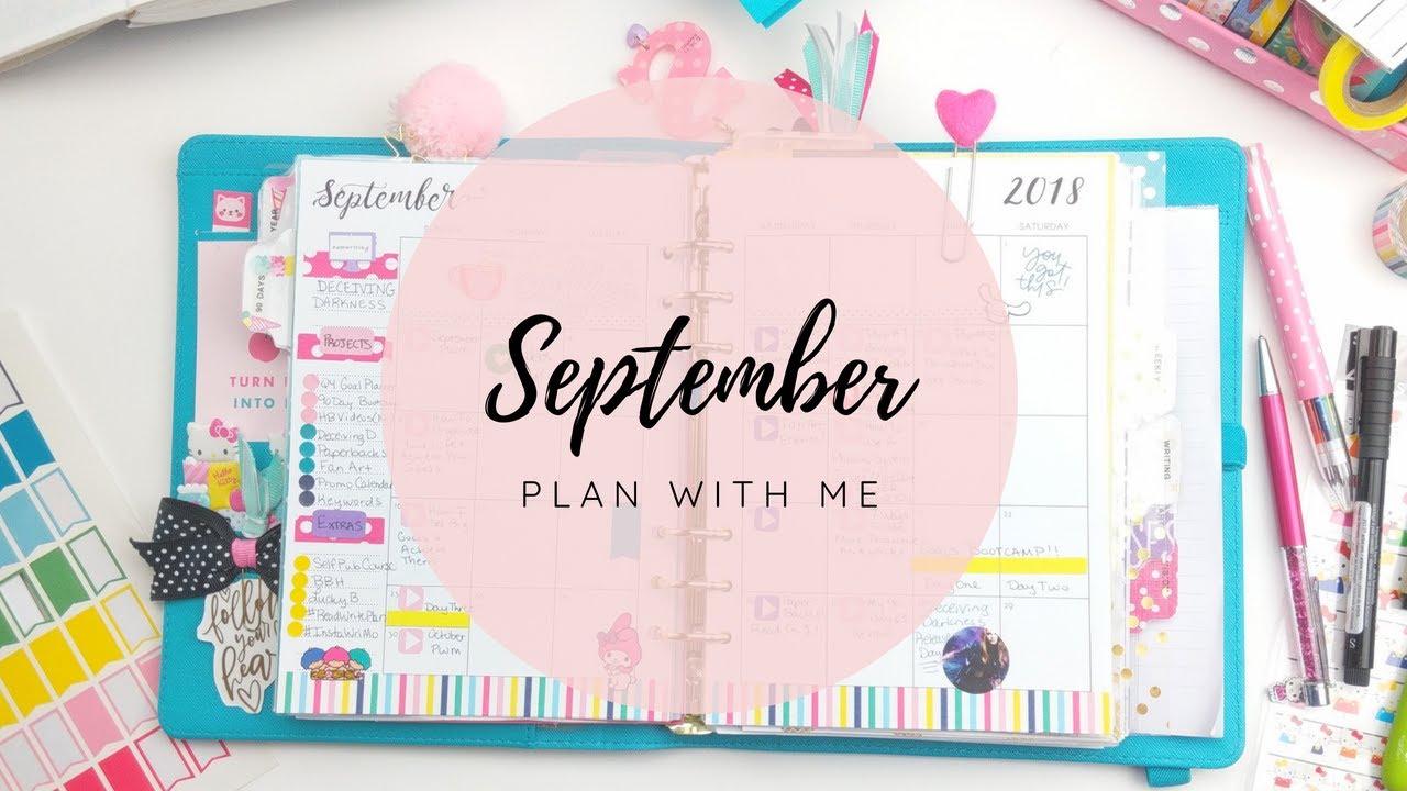 PLAN WITH ME | September 2018 | Custom Kikki K Large
