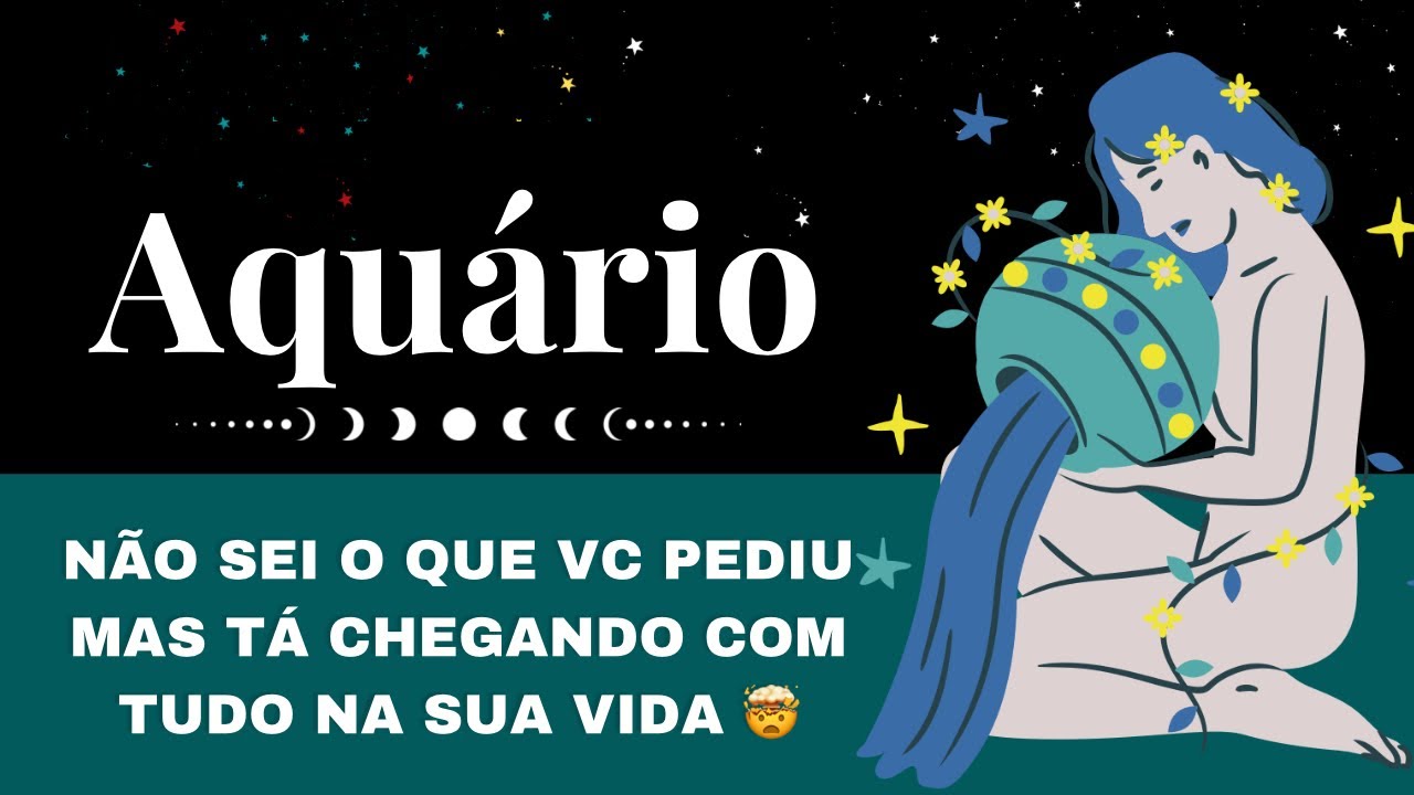 🔮AQUÁRIO🌻CHOCADA🤯NÃO SEI O QUE VC PEDIU MAS TÁ CHEGANDO COM TUDO NA SUA VIDA🔥