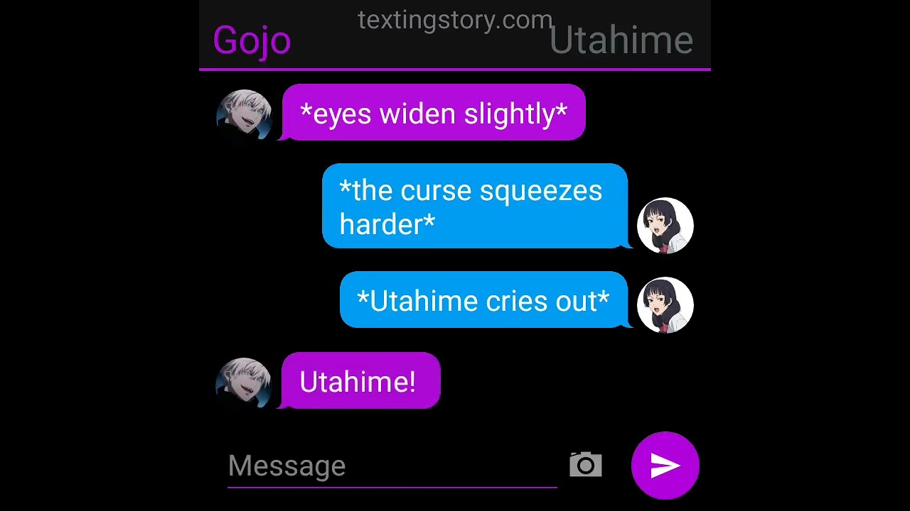 Jjk - Gojohime! Textingstory