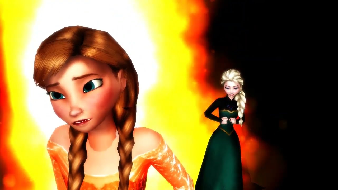MMD Frozen- For the first time in forever (reprise) role reversal