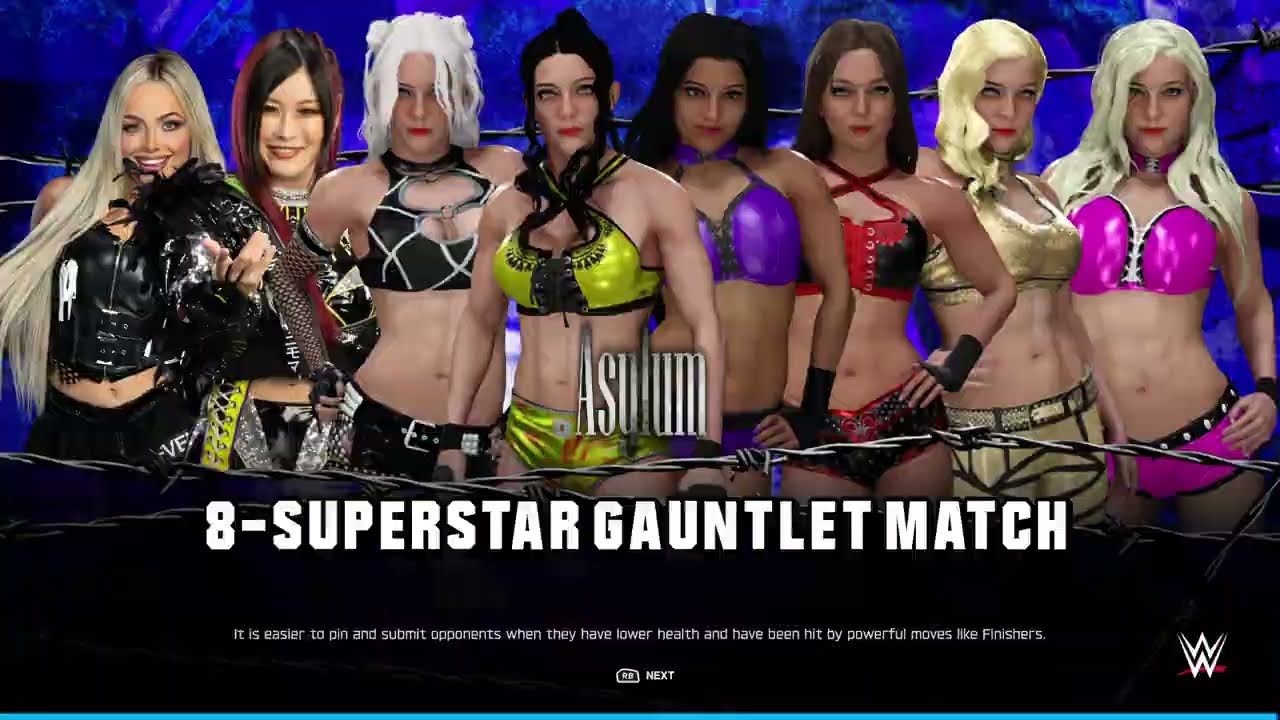 AWF: 8 Women Gauntlet Match AWF Women's Championship Number 1 Contender's Match