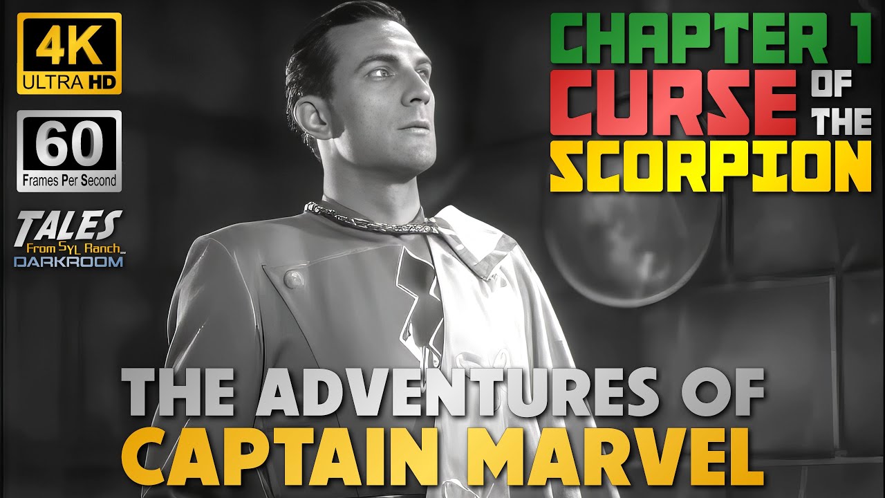 THE ADVENTURES OF CAPTAIN MARVEL, CHAPTER 1: Curse of the Scorpion (Remastered to 4K/60fps)  👍 ✅ 🔔