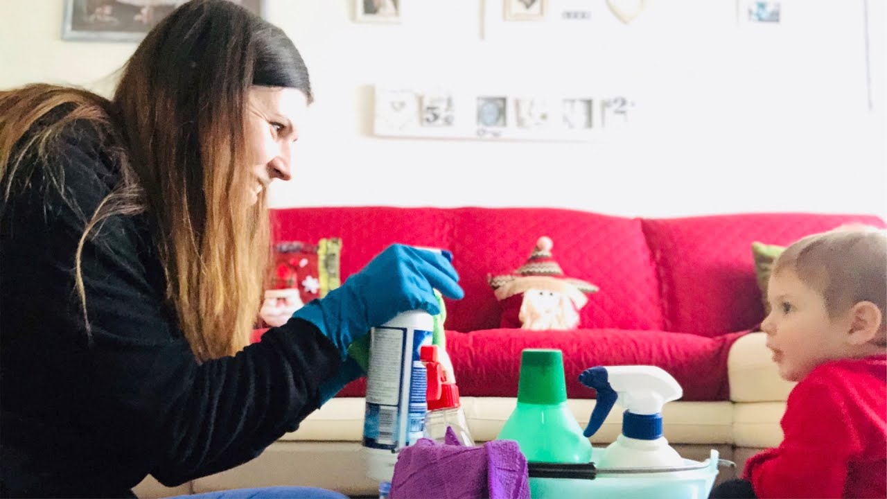 MORNING CLEANING ROUTINE / La mia routine mattutina di pulizie