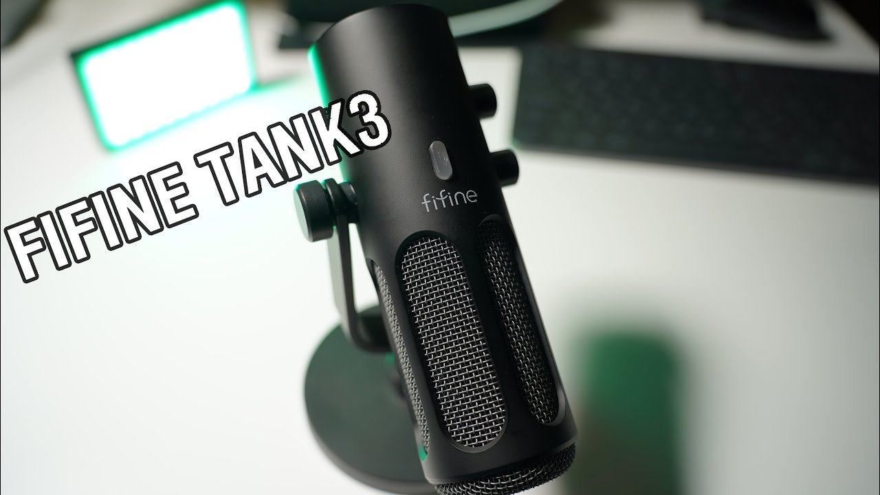 Микрофон Fifine TANK 3 | Подкастеры и стримеры ВОСХИТИЛИСЬ