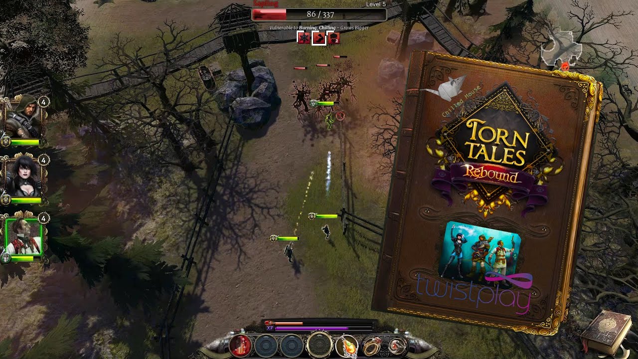 Torn Tales: Rebound Edition - Gameplay [Diabloid/Action/RPG]