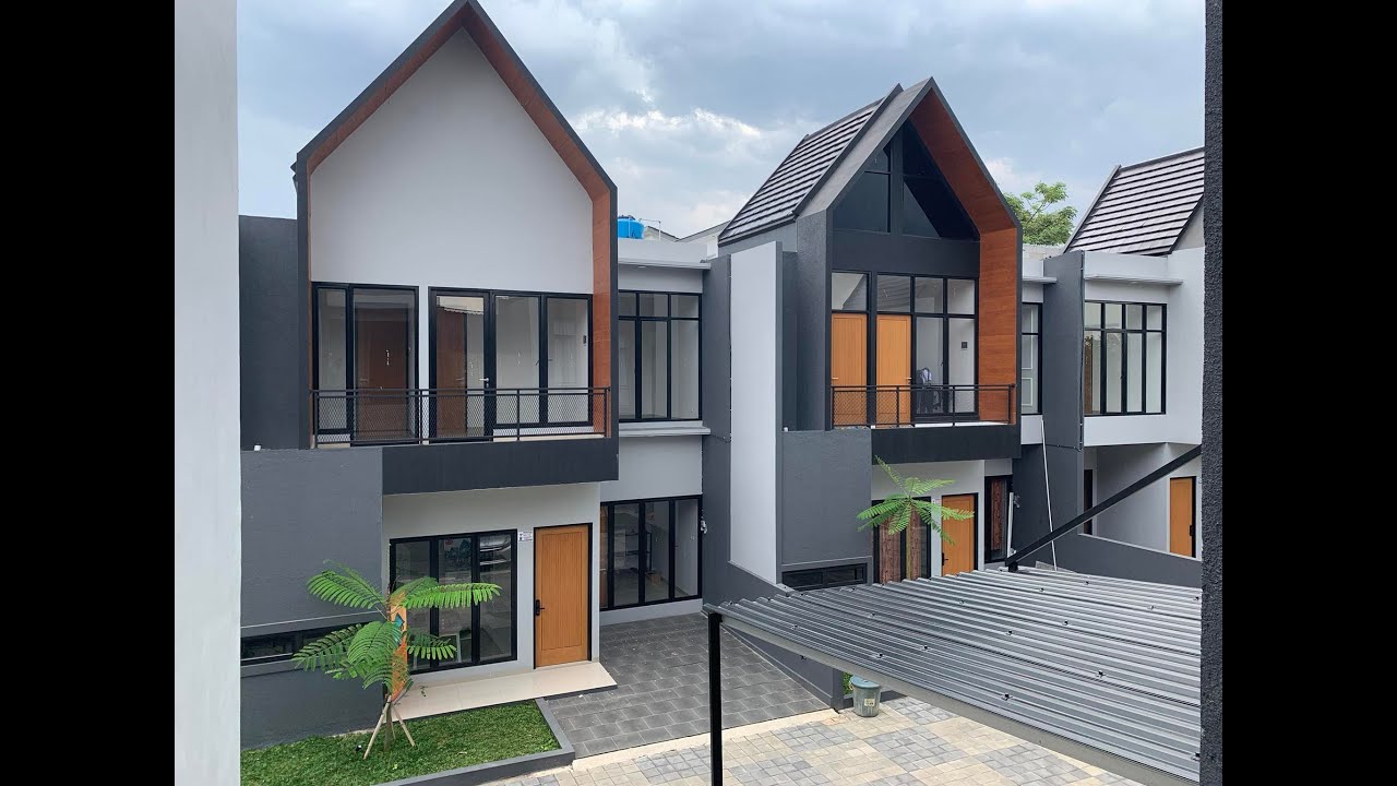 RUMAH MEWAH 2 LANTAI MODEL SCANDINAVIAN JALAN KRUKUT UJUNG PART 6