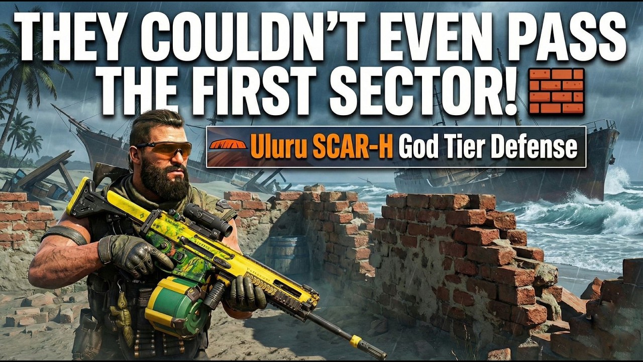 THEY COULDN'T EVEN PASS THE FIRST SECTOR! 🧱 | Uluru SCAR-H God Tier Defense