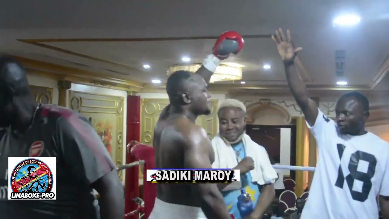 SADIKI MAROY VS FERDINANDO CYPRIANO  GALA DE BOXE KINZUMBA BOXING 2025