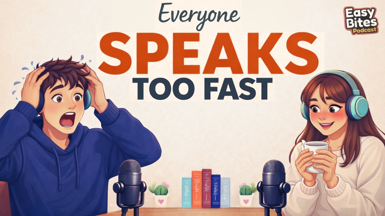 Do THIS To Understand Fast English | A2 Slow English Conversation Podcast For Beginners