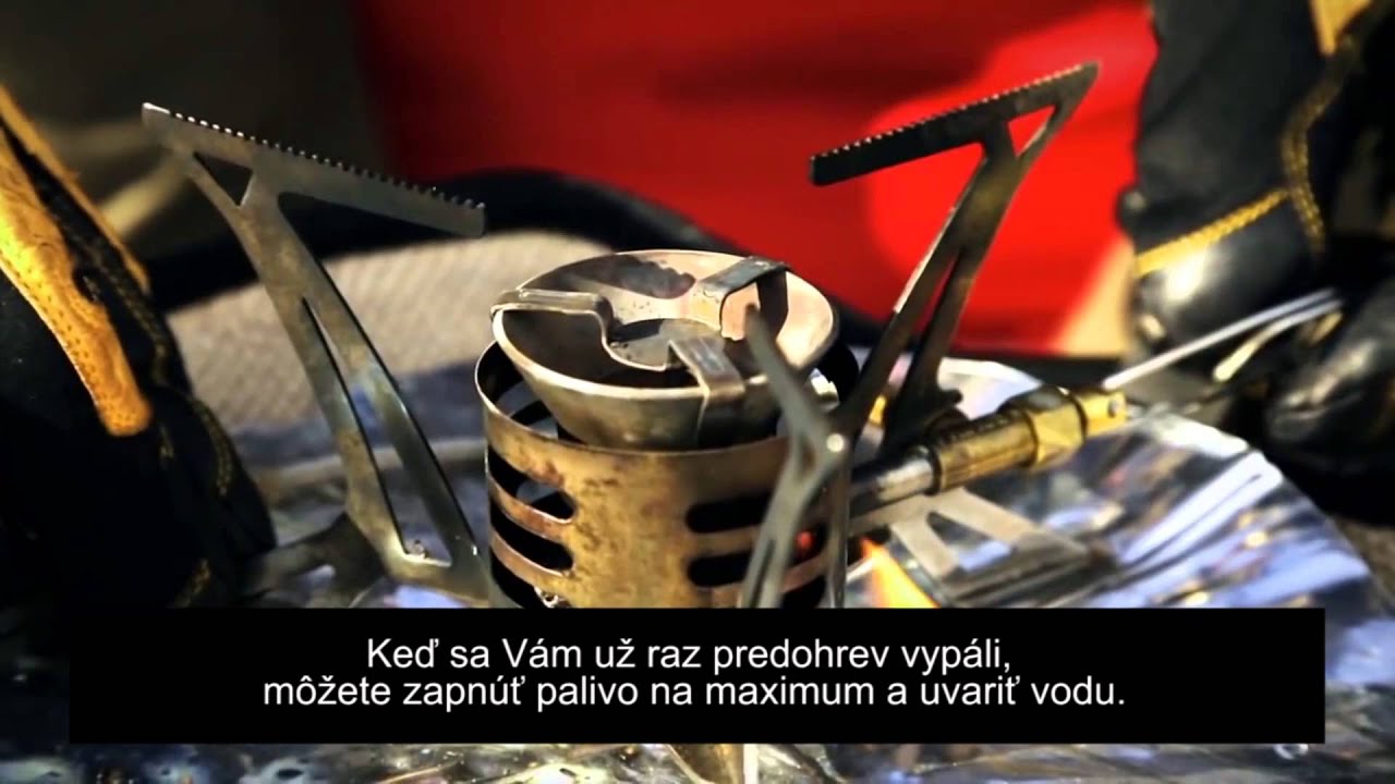 Primus - Ako správne používať benzínový varič