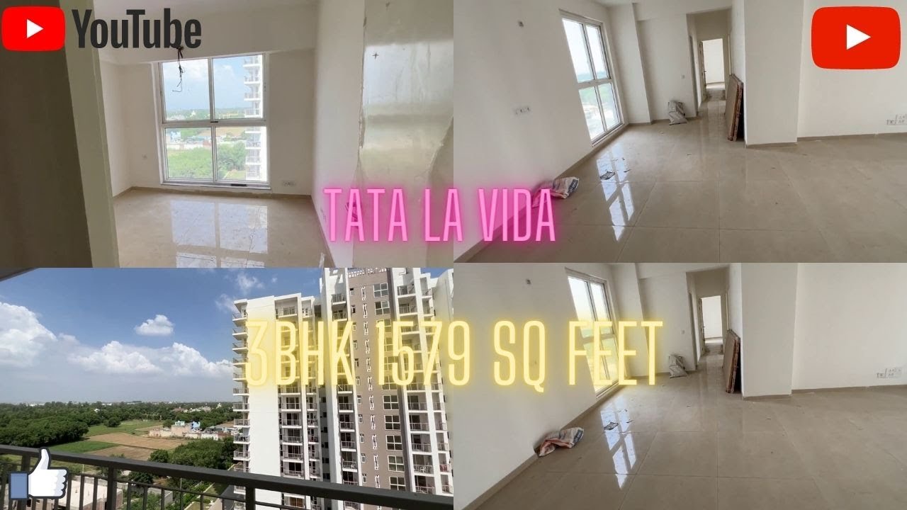 Tata La Vida | 3BHK 1579 SQ Feet Apartment | 📞 +91-9310028616 for site visit | Sector 113 Gurgaon